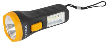 Фонарь универсальный UB-101 1SMD + 4LED 1Вт элементы питания 1хAA (не в компл.)  Б0054034