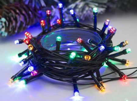 Гирлянда "Нить" ILD020-M 20 LED 2м мульти  4690601045041