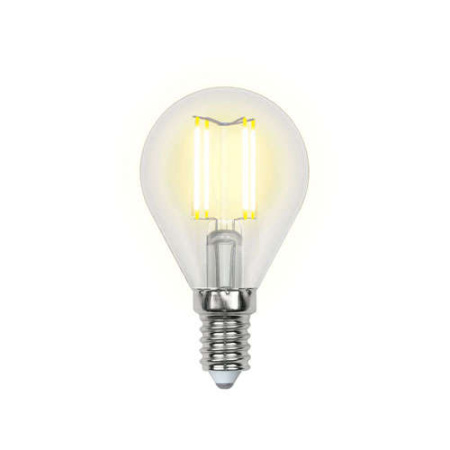 Лампа светодиодная LED-G45-6Вт WW E14 CL PLS02WH картон  UL-00000197