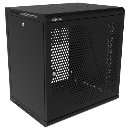Шкаф настенный телекоммуникационный ТВС-12U-600-450-ПР-9006  05-2125-B