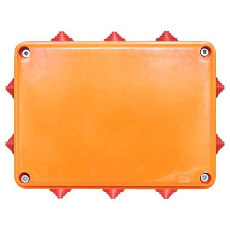 Коробка огнестойкая E90 190х140х70мм 10п с клеммником 1.5-10кв.мм IP55  plc-kmrf-190-10-10