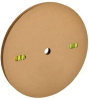 Трубка термоусадочная тонкостен. ТТУ нг-LS 8/4 желт./зел. (уп.100м)  UDRS-D8-100-K52