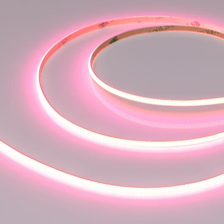 Лента COB-X480-4mm 24В Pink 4Вт/м IP20 (уп.5м)  046910