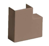 Поворот 90град. для кабель-канала РКК 40х40 корич.  ПВР-40х40-К