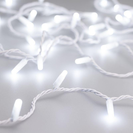 Гирлянда светодиодная ARD-STRING-CLASSIC-1000-WHITE-100LED-MILK-PULSE White230В 7Вт IP65  031648