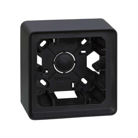 Коробка наружной установки на 1 пост графит 82 Detail 8200750-038