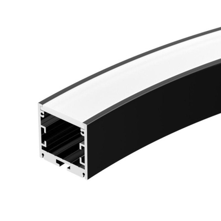 Профиль SL-ARC-3535-D800-A90 BLACK (630мм дуга 1 из 4) алюм.  027638