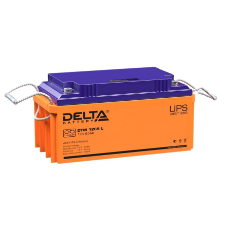 Аккумулятор UPS 12В 65А.ч  DTM 1265 L