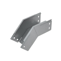 Угол для лотка вертикальный внешний 45град. 150х100 "ПЛЮС" INOX316L КМ PL10910