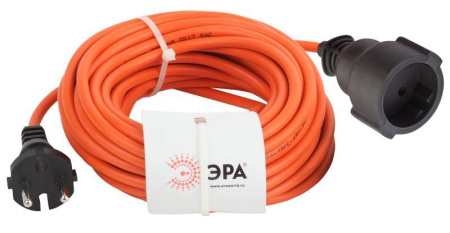 Удлинитель-шнур 1х20м без заземл. 6А IP20 UPx-1-2х0.75-20m ПВС 2х0.75 (бухта)  Б0043037