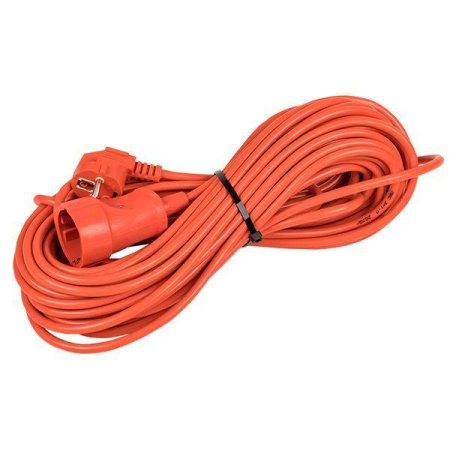 Удлинитель-шнур 1х20м с заземл. 16А IP20 Зевс 2.0 3.5кВт ПВС 3х1 PROxima  USB02-16-310-1-20