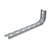 Консоль L-образная безвинтовая KSLBV300 INOX304 осн.50-300 нерж. сталь AISI 304 КМ LO14843