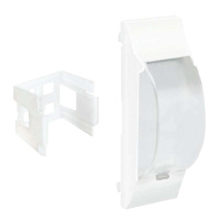 Плата для установки авт. выкл. формата DIN 135х45мм графит  Connect KF03-14