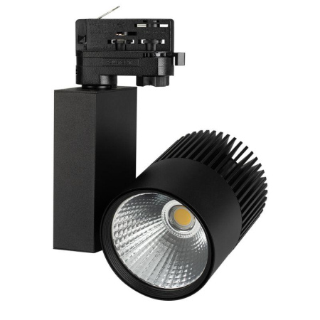 Светильник светодиодный LGD-ARES-4TR-R100-40W Day4000 BK 24 deg 230В DALI IP20 металл  036104