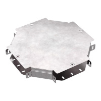 Ответвитель для лотка Х-образ. 200х50 с крышкой Стандарт  PR16.0462