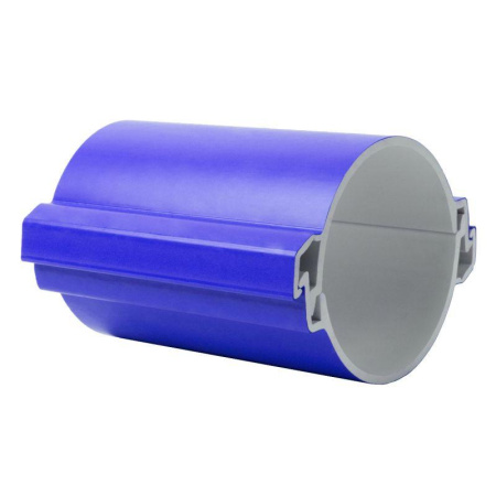 Труба гладкая ПВХ разборная d110мм 750Н син. (дл.3м) PROxima  tr-pvc-110-750-blue