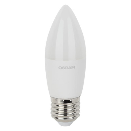 Лампа светодиодная LED Star 9Вт 6500К холод. бел. E27 806лм B угол пучка 200град. 170-250В (замена 75Вт) матов. пластик OSRAM 4058075697102