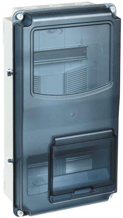 Корпус ЩУРн-П 3/12 Krepta 3 IP66 PC пластик.  MSP3-N-12-66-L