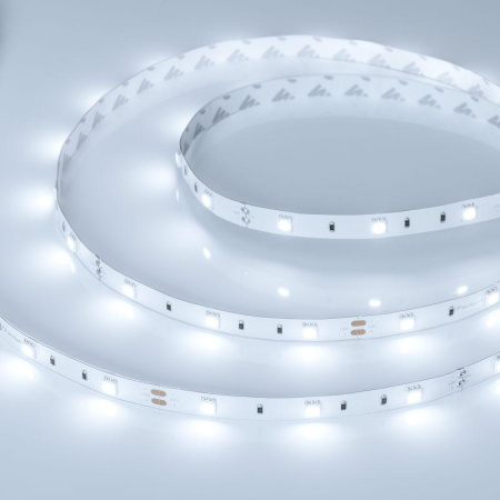 Лента светодиодная RT-B30-10mm 12В White6000 (7.2Вт/м IP20 5060) (уп.5м)  010595(2)