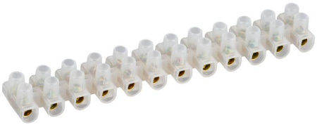 Колодка клеммная ЗВИ-30 6-16кв.мм 12пар  UZV10-030-016-K01-10-G