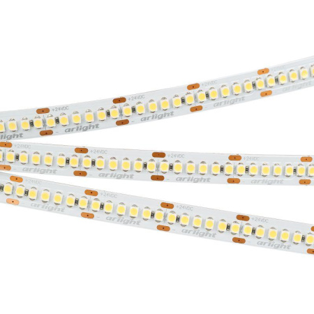 Лента светодиодная RT-A240-10mm 24V Warm2700 19.2W/m IP20 3528 19.2Вт/м IP20 (уп.5м)  017428(1)