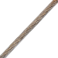 Трос стальной в ПВХ изоляции d4.0мм (уп.100м)  09-5240