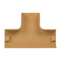 Угол T-образный 20х10 под свет. дерево Plast PROxima (уп.4шт)  tchl-20-10x4