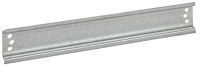 DIN-рейка L186 9мод. оцинк. TEKFOR TF-KP00D-DN-09
