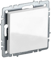 Заглушка с суппортом BRITE МЗ10-БрБ механизм бел.  BR-PL10-K01