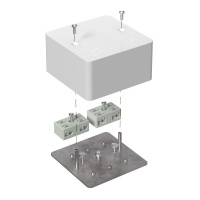 Коробка огнестойкая разветвительная для кабель-канала 40-0460-FR6.0-4-4-Р Е15-Е60 85х85х45  40-0460-FR6.0-4-4-Р Коробка огнестойкая разветвительная для кабель-канала 40-0460-FR6.0-4-4-Р Е15-Е60 85х85х45  40-0460-FR6.0-4-4-Р
