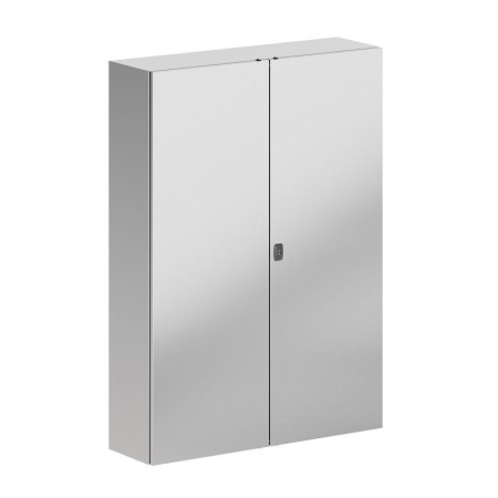 Корпус навесной STH с М/П двухдверный из нержавеющей стали AISI316 1400х1000х300мм с фланцем  R5STH1413F-316