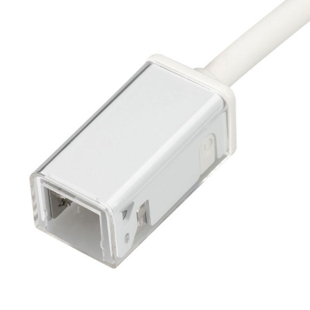 Коннектор питания ARL-MOONLIGHT-1213-CON-POWER-HR-WH пластик  028057