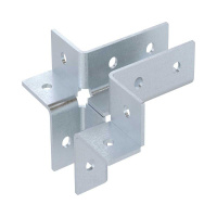 Соединение четырехлучевое гор. оцинк.  BMD1506HDZ