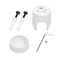 Крепление MOONLIGHT-CYL-D18-WHITE металл  047388 Крепление MOONLIGHT-CYL-D18-WHITE металл  047388