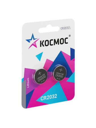 Элемент питания литиевый CR2032 2хBL (блист.2шт)  KOC20322BL