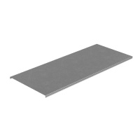 Крышка для лотка осн.400 L2000 сталь 1.2мм "ПЛЮС" KLplus400-1.2-2000 оцинк. КМ PL2327