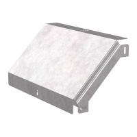 Угол вертикальный внешний 90град. 500х50 с крышкой Стандарт  PR16.0586