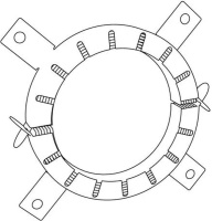 Манжета для трубы 155х26.6 TCX-110 OBO 7202207_V1