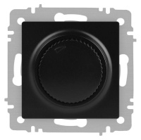 Светорегулятор Accent 6-401-05 поворотный 600Вт 230В IP20 СУ антрацит  Б0063679 Светорегулятор Accent 6-401-05 поворотный 600Вт 230В IP20 СУ антрацит  Б0063679