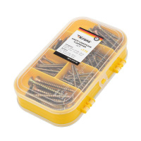 Набор саморезов и дюбелей для ДСП (уп.170шт)  KR-01-3101-06