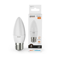 Лампа светодиодная Elementary 12Вт свеча 3000К тепл. бел. E27 950лм  30212