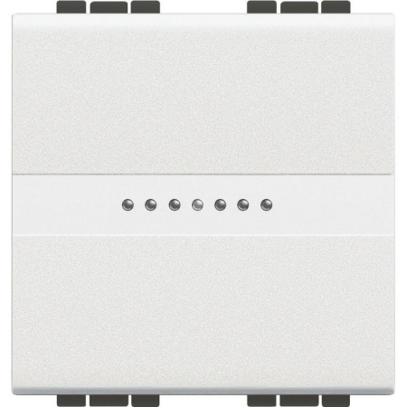 Переключатель аксиальный 1-кл. 2мод. СП LivingLight 10А IP20 250В авт. клеммы бел. Leg BTC N4053M2AN