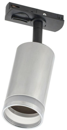 Светильник 4116 декоративный трековый поворотный GU10 хром  LT-USB0-4116-GU10-1-K23