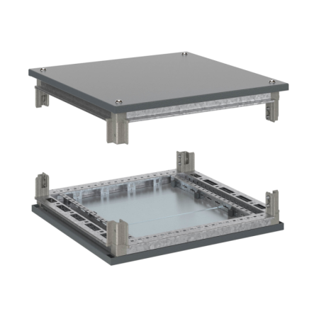 Комплект крыша и основание для оцинкованных шкафов OptiBox M 400x600мм  306694