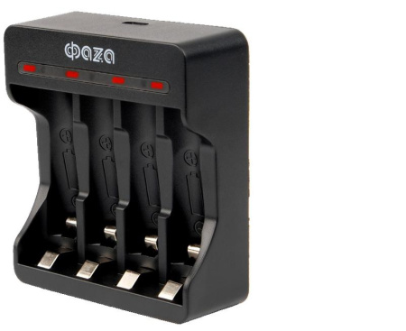 Устройство зарядное B-95USB Ni-Cd/Ni-MH (4хAA/4хAAA/1х9В "Крона") индикатор зарядки питание от USB кабель MicroUSB-USB в компл.  5038899