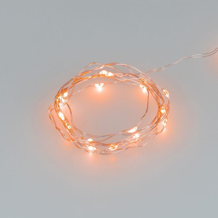 Гирлянда светодиодная ARD-DEW-HOME-2000-CLEAR-20LED-STD Orange 3V Battery Pack Ardecoled IP20 Ardecoled 048702