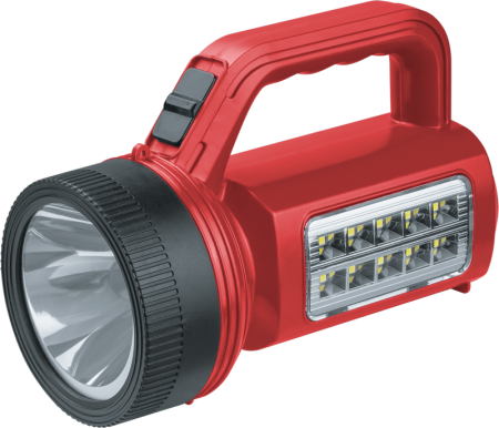 Фонарь-прожектор кемпинговый 93 893 NPT-SP34-ACCU 1LED 3Вт+10LED 5Вт lead-acid 0.6  93893