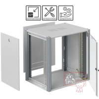 Шкаф телекоммуникационный настенный 6U 600х450 WP  WP 6406.710 Шкаф телекоммуникационный настенный 6U 600х450 WP  WP 6406.710