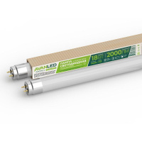 Лампа светодиодная AL T8-18-840-1200-М 18Вт матовая 4000К нейтр. бел. G13 2000лм 195-265В (пр-во РФ)  11112401