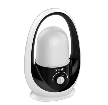 Фонарь аккумуляторный KOSMOS premium 8W LED регулировка яркости ЗУ 220/12В  KOSAC6012HWLED